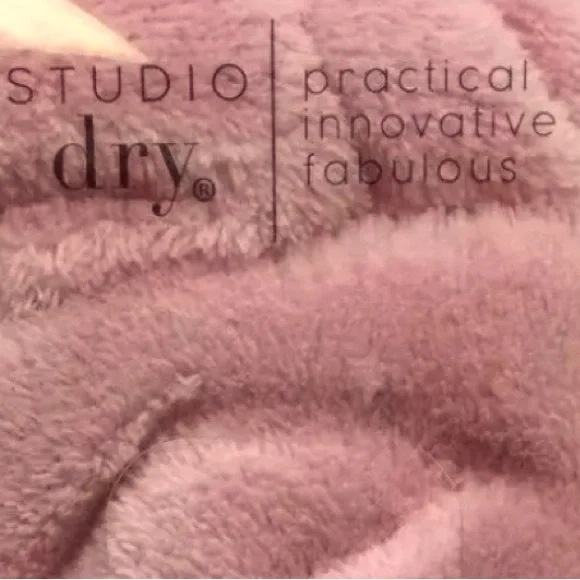 NEW Lot of 2x [Studio Dry] Cosmetic Headband w/ Removable Bow Soft Pink One Size - Picture 5 of 8